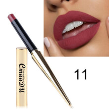 Load image into Gallery viewer, 12  Shade 1PC Waterproof Lipstick Matte Pumpkin Color Finished Matte Lipstick Cosmetics Sexy Plum Cosmetics Makeup Beauty Tools
