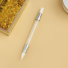 Load image into Gallery viewer, Diamond Embroidery Double Head Point drill pen Dot Painting Point Pen Nail Art Rhinestone Picker Wax Pencil Crystal Handle Tool

