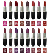 Load image into Gallery viewer, 12pcs/Lot 100% Professional Matte Lipstick Kinda sexy Please me Rebel Makeup Beauty Colors High Quality Waterproof Free Shipping
