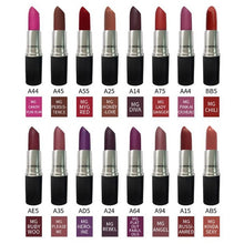 Load image into Gallery viewer, 12pcs/Lot 100% Professional Matte Lipstick Kinda sexy Please me Rebel Makeup Beauty Colors High Quality Waterproof Free Shipping
