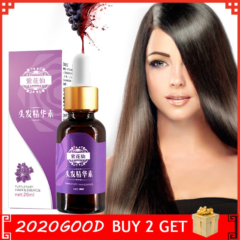 Grape Seed Hair Growth Essential Oils Hairdressing Hairs Mask Hair Care Oil Treatment For Men And Women Hair Loss Repair Damaged